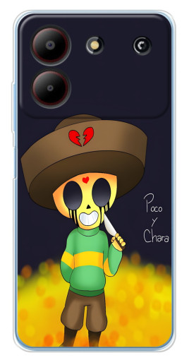 Чехол с картинкой "Poco y Chara" для ZTE Blade A54