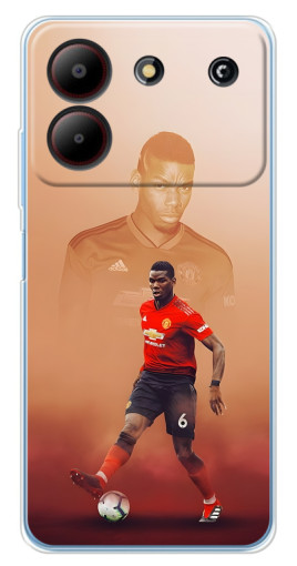 Чехол с картинкой "Pogba с Манчестера" для ZTE Blade A54