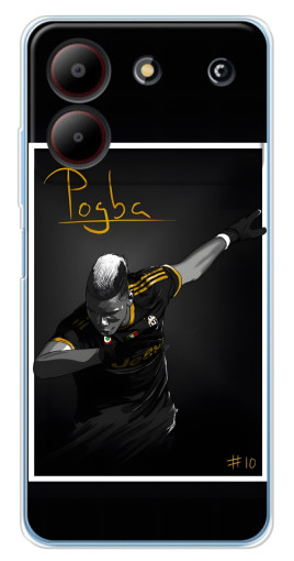 Силиконовый чехол с изображением "Pogba Uve" для ZTE Blade A54
