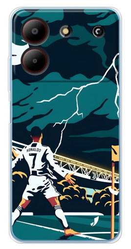 Чехол с печатью "Ronaldo празднование" для ZTE Blade A54