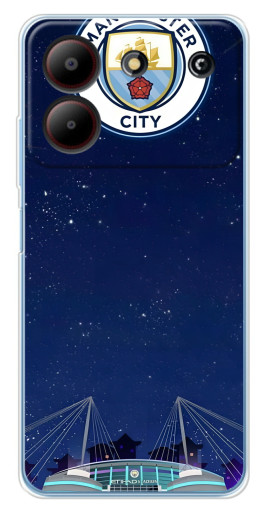 Чехол с принтом "Стадион Ман Сити" для ZTE Blade A54