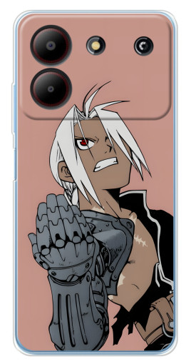 Чехол с принтом "Стальной алхимик" для ZTE Blade A54