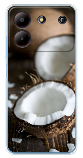 Чехол с картинкой "Свежий кокос" для ZTE Blade A54