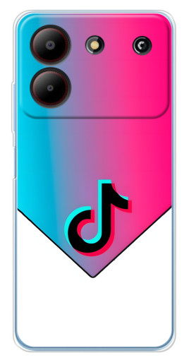 Чехол с принтом "Tiktok Logo" для ZTE Blade A54