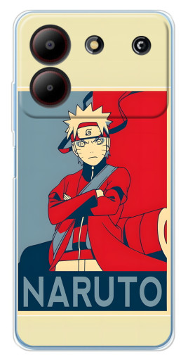Чехол с печатью "Удзумаки Naruto" для ZTE Blade A54