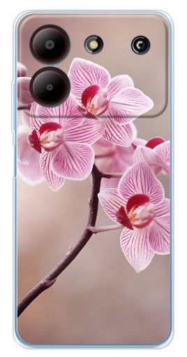 Чехол с принтом "Веточка орхидеи" для ZTE Blade A54