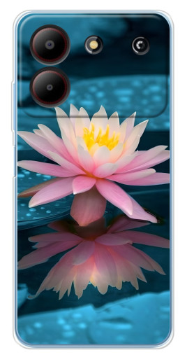 Чехол с печатью "Водяная лилия" для ZTE Blade A54