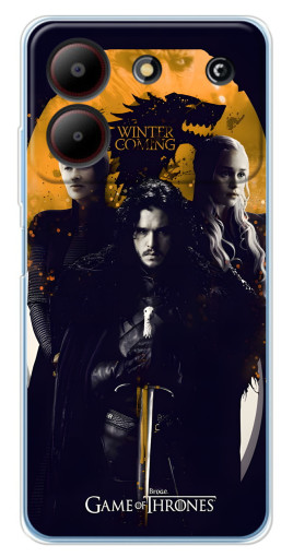 Чехол с картинкой "Winter Coming" для ZTE Blade A54