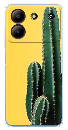 Чехол с печатью "Яркий кактус" для ZTE Blade A54