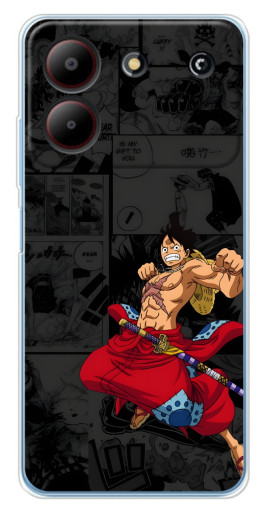 Чехол с печатью "Злой Монки" для ZTE Blade A54