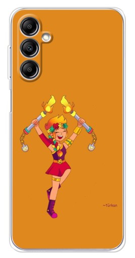 Силиконовый чехол с изображением "Амбер ликует" для Samsung Galaxy M35 5G
