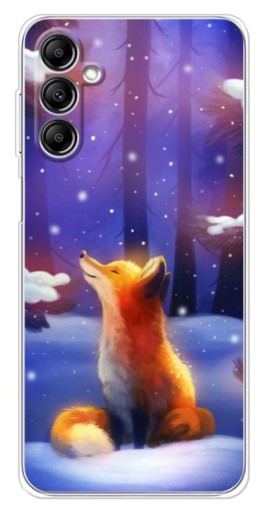 Чехол с картинкой "Лисичка в лесу" для Samsung Galaxy M35 5G
