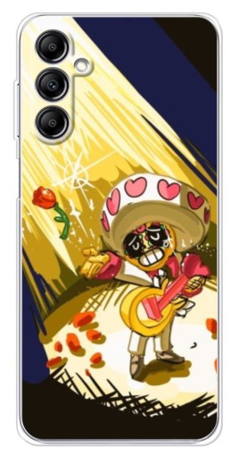 Чехол с печатью "Поко Бравл Старс" для Samsung Galaxy M35 5G