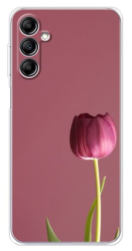 Чехол с картинкой "Розовый тюльпан" для Samsung Galaxy M35 5G