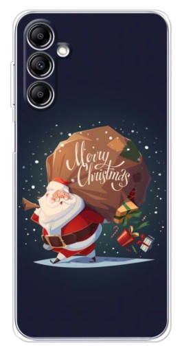 Чехол с печатью "Санта с подарками" для Samsung Galaxy M35 5G