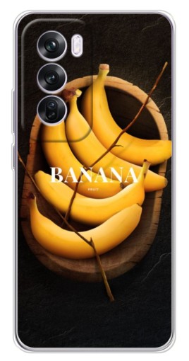 Чехол с принтом "Banana" для OPPO Reno 12 Pro