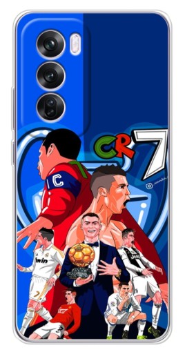 Чехол с принтом "CR7" для OPPO Reno 12 Pro