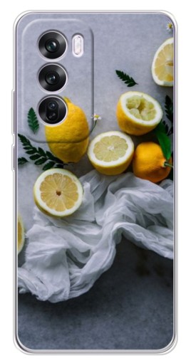 Чехол с картинкой "Лимонное настроение" для OPPO Reno 12 Pro