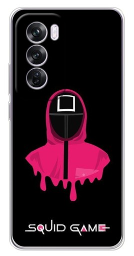 Силиконовый чехол с изображением "Охранник с Квадратом" для OPPO Reno 12 Pro
