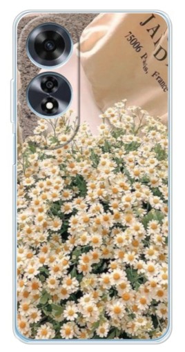 Чехол с печатью "Букет ромашек" для OPPO A60