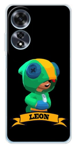 Чехол с печатью "LEON" для OPPO A60