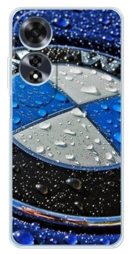 Силиконовый чехол с изображением "Лого BMW" для OPPO A60