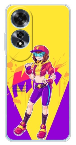Чехол с принтом "Макс Бравл Старс" для OPPO A60