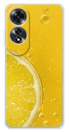 Чехол с принтом "Сочный лимон" для OPPO A60