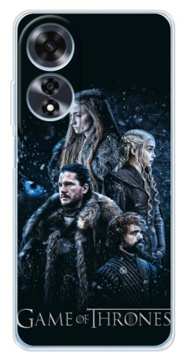 Чехол с принтом "Зима близко" для OPPO A60