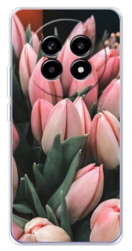 Чехол с принтом "Букет тюльпанов" для Realme 13 Pro