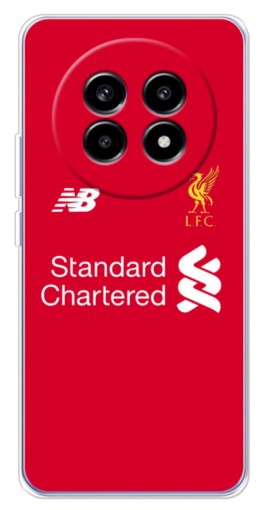 Чехол с картинкой "Форма Liverpool" для Realme 13 Pro