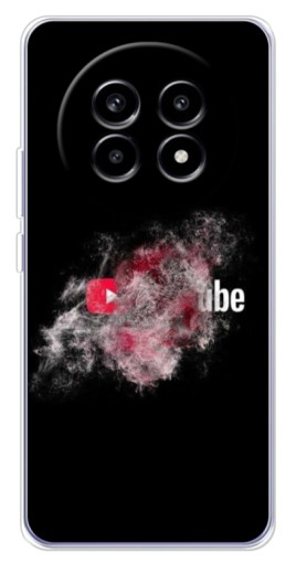Чехол с печатью "Яркий Ютуб" для Realme 13 Pro