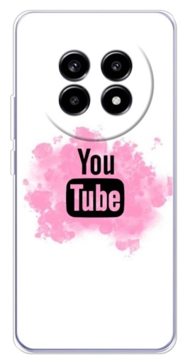 Чехол с печатью "Ютуб в дыму" для Realme 13 Pro
