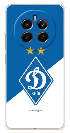 Чехол с принтом "Бело-синий Динамо" для Realme 13 4G