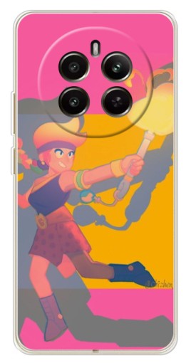 Чехол с картинкой "Эмбер бравл старс" для Realme 13 4G