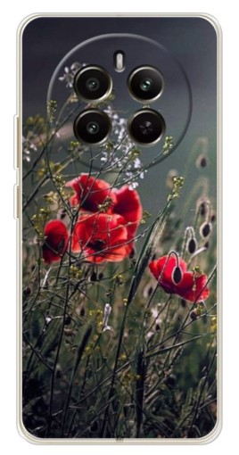Чехол с печатью "Поле цветов" для Realme 13 4G