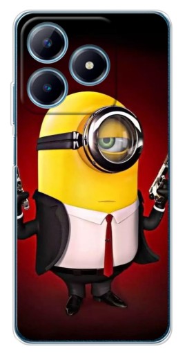Чехол с принтом "Агент Миньон" для Realme C63 4G