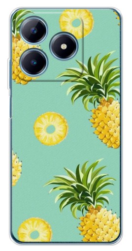 Силиконовый чехол с изображением "Ананасик" для Realme C63 4G