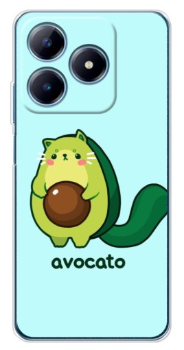 Чехол с печатью "Avocato" для Realme C63 4G