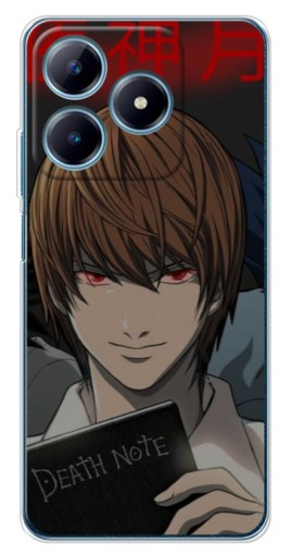 Чехол с печатью "Death Note" для Realme C63 4G