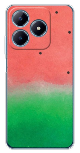 Чехол с печатью "Дизайн арбуза" для Realme C63 4G