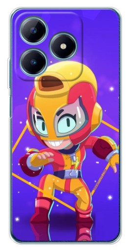 Чехол с печатью "Герой MAX" для Realme C63 4G