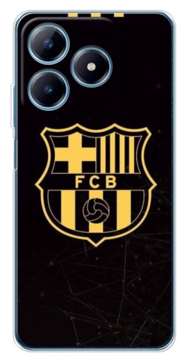 Чехол с принтом "Логотип Барселоны" для Realme C63 4G