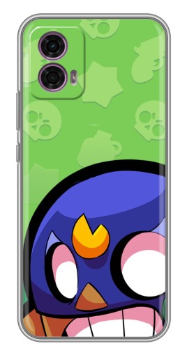 Силиконовый чехол с изображением "Боец в маске" для Motorola Moto G35
