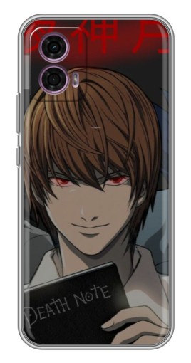 Чехол с принтом "Death Note" для Motorola Moto G35