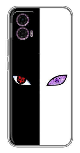 Чехол с принтом "Итачи глаза" для Motorola Moto G35