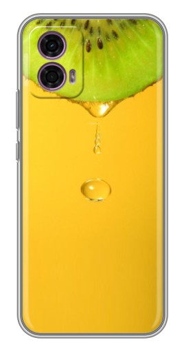 Чехол с печатью "Сочный Kiwi" для Motorola Moto G35