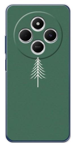 Чехол с картинкой "Белая елка" для Tecno Spark 30C