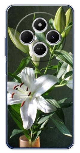 Чехол с картинкой "Белые лилии" для Tecno Spark 30C