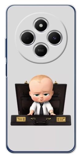 Чехол с принтом "Босс с чемоданом" для Tecno Spark 30C